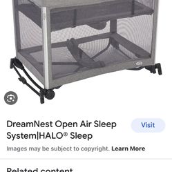 $140 Baby Playpen/Sleeper (DreamNest Open Air System/ Halo Sleep
