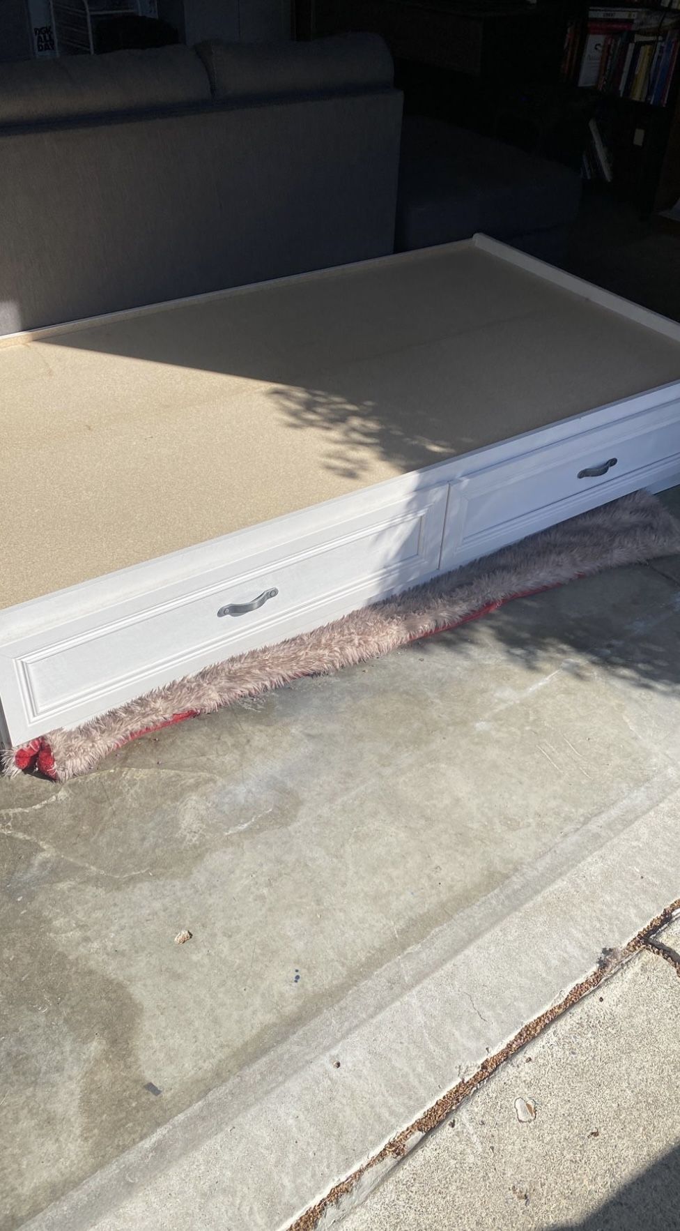 Twin Bed Frame With Drawers