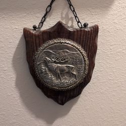 Elk Wall Plaque