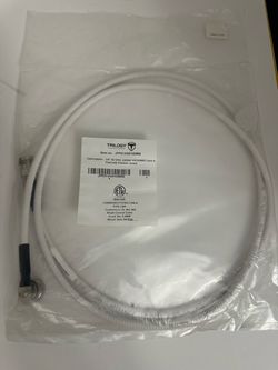 12 sealed new coaxial jumper cable assembly manufactured by Trilogy Communications