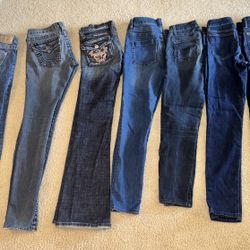 Size 25 Designer Jeans 
