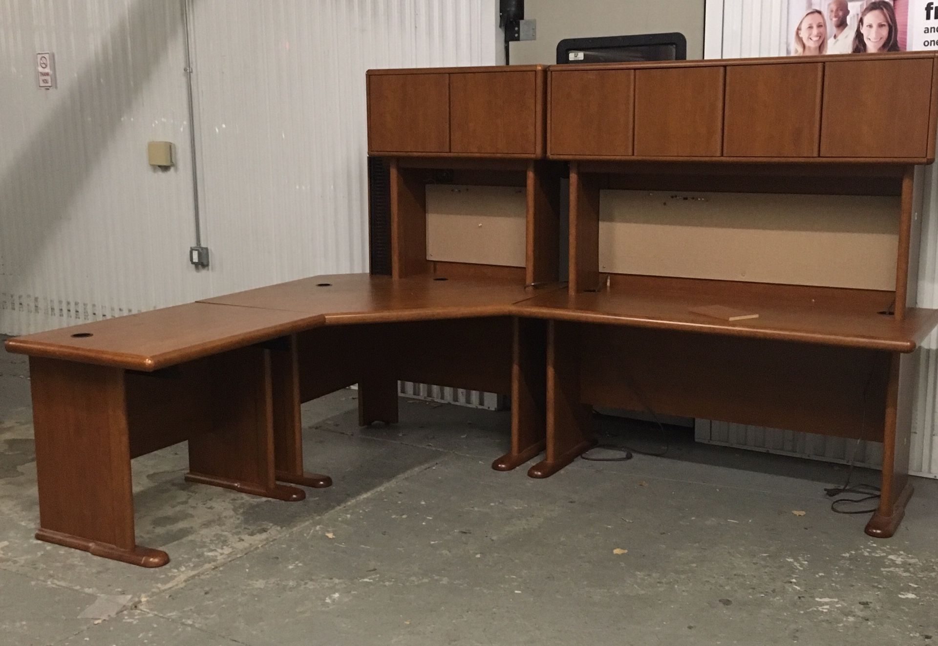 Wrap Around Executive Desk