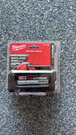 Milwaukee red lithium battery