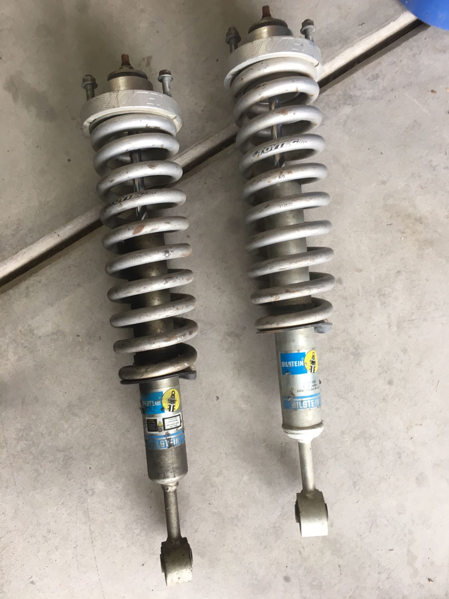 Toytec / bilstein coilover Tacoma