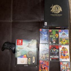 Zelda ToTK Edition Nintendo Switch Oled 
