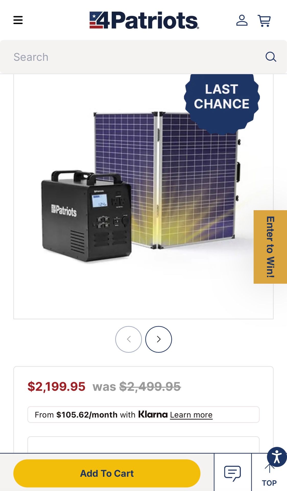 New Patriot Generator