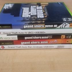 Xbox Games, Grand Theft Auto Collection 