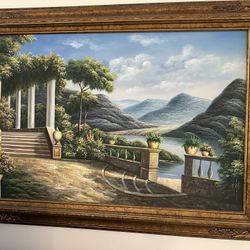 Painting With Classical Frame