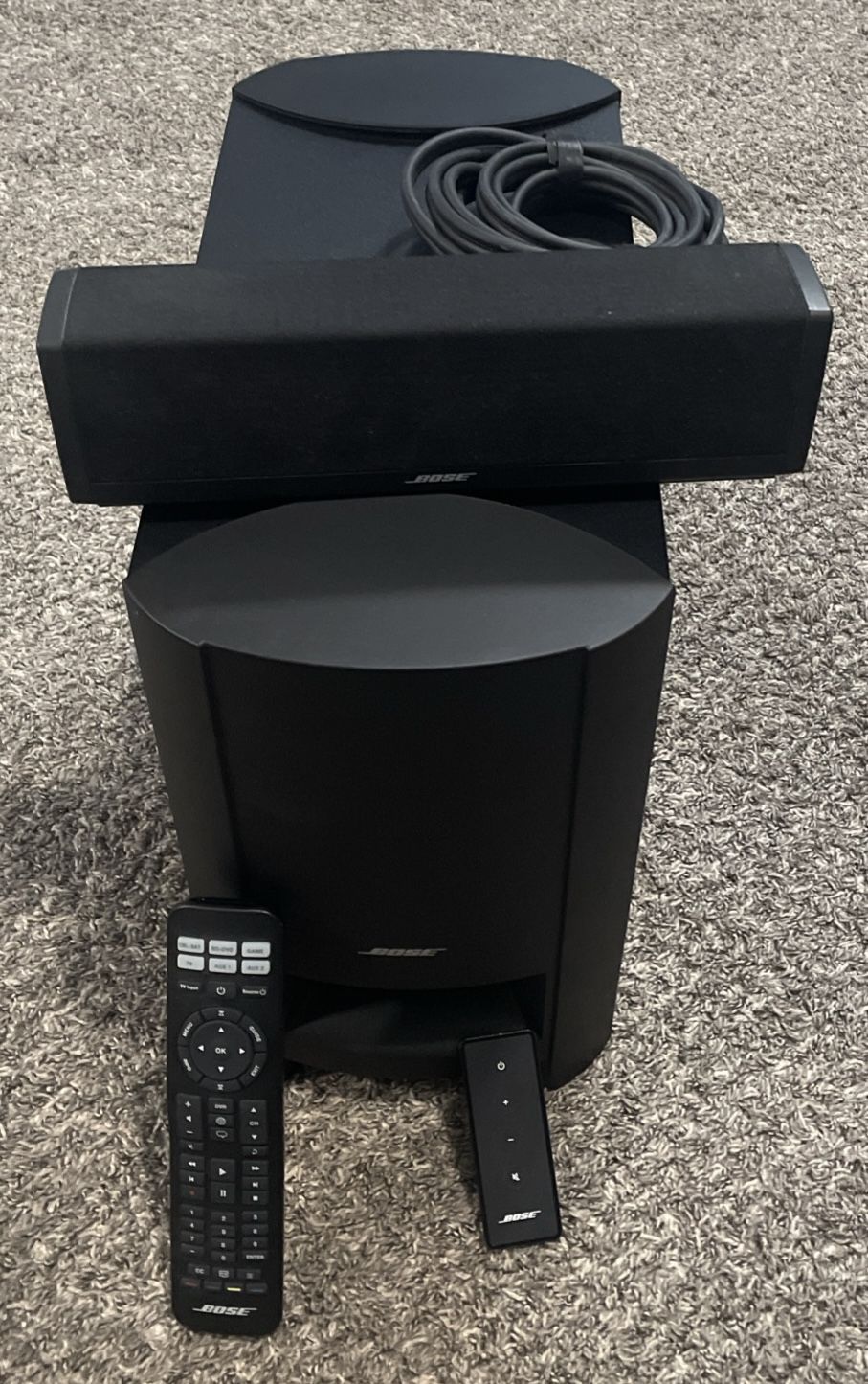 Bose CineMate 10 Digital Home Theater System Subwoofer & Speaker