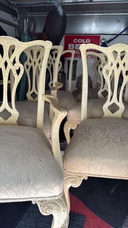 Vintage Chippendale...6 chairs