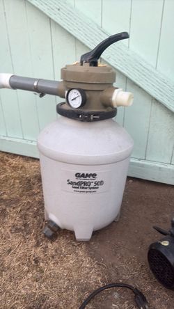 GAME SandPRO 50D Sand Filter System
