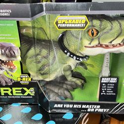 Vintage. New In Box Interactive D Rex