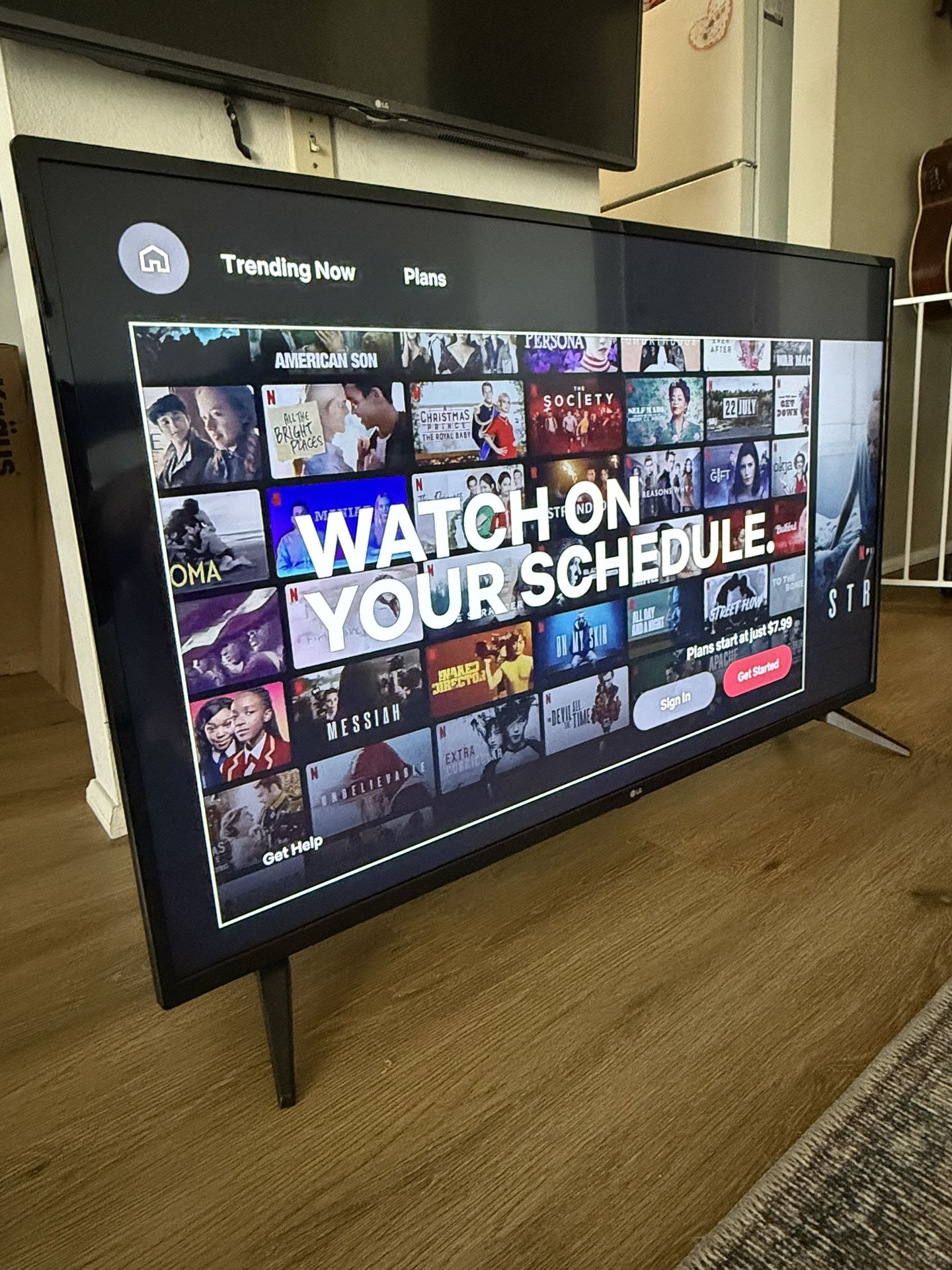LG 50” Smart TV – Excellent Condition