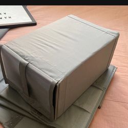 IKEA Shoebox Fabric Organizer Containers