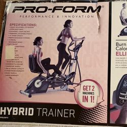 Pro Form Hybrid Trainer 