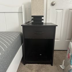 Nightstand With Lamp
