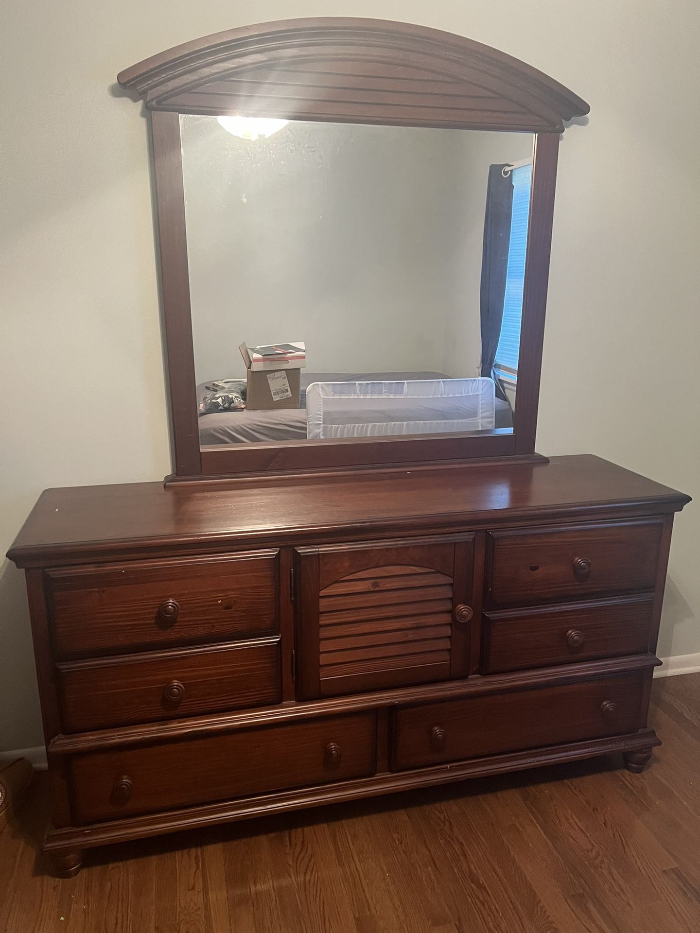 Dresser And Mirror