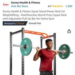 Squat Stand Power Rack for Weightlifting