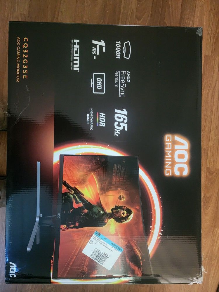 Aoc 32in Curved Gaming Monitor