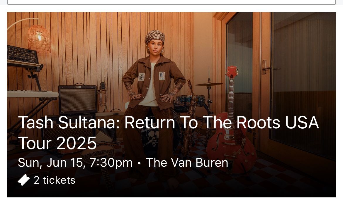 Tash Sultana 6/15