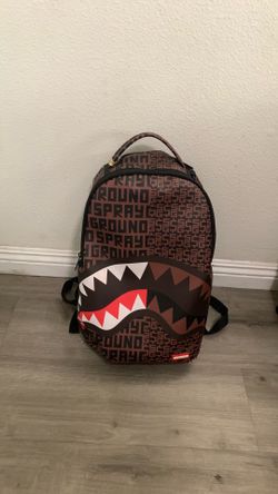 Sprayground Money Shark Split Backpack – Brown