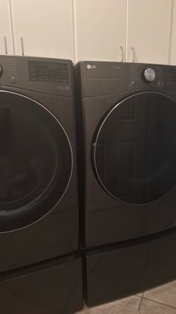 LG washer and dryer front load