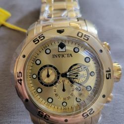 Invicta Pro Diver SCUBA Men's Watch - 48mm, Gold