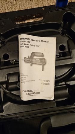 Dremel Advantage Model 9000 High Speed Rotary Saw