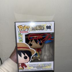 One Piece luffy Signed Funko 