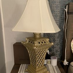 Really Heavy Vintage Lamp