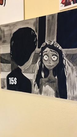 Eternal vows (corpse bride) painting
