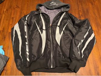 Hellstar 🔥 Reversible Nylon Bomber Jacket (Sz Small-VERY OVERSIZED- NWT +NFC)