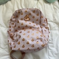 Animal Crossing Nintendo Rose Gold Controller Gear Backpack 