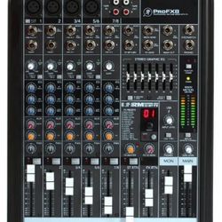 Mackie ProFX8 8 Channel USB Compact Mixer with Effects