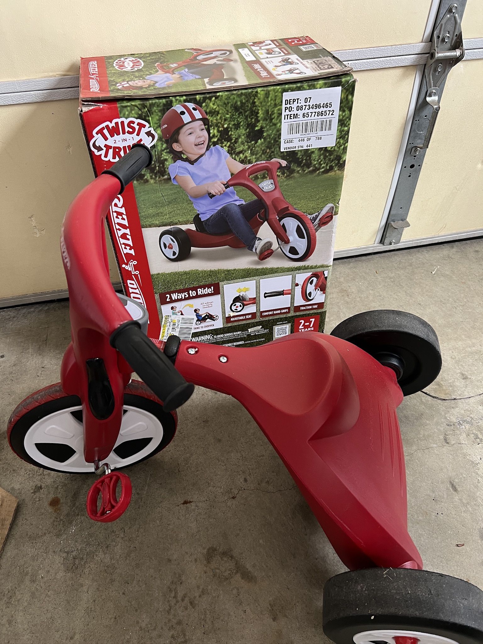 Toddler 2-In- 1 Twist Trike