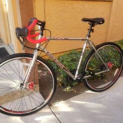 ROAD BIKE 21 SPEEDS TIRE 700C SIZE L 