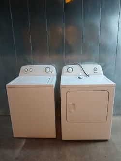 Amana Washer And Dryer Set