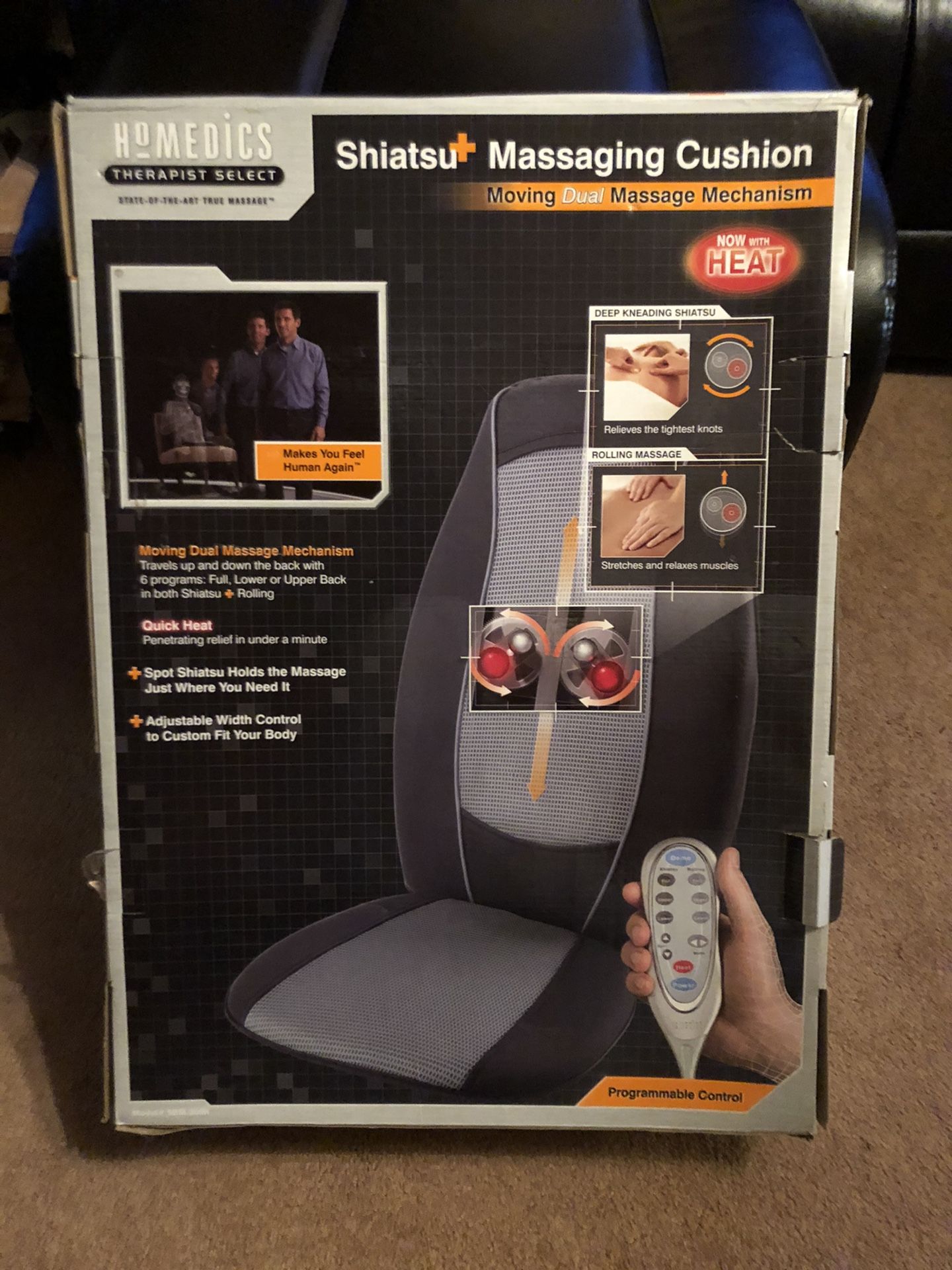 Homedics Shiatsu Massaging Cushion SBM-300H
