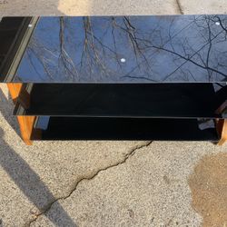 Glass TV Stand