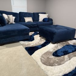 Sectional + Ottoman