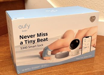 Brand New eufy Baby Smart Sock, Smart Baby Monitor SKU434-S1