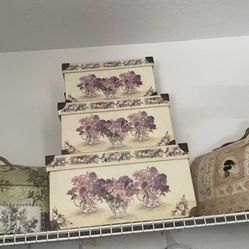 Juego De Cajas De Almacenamiento