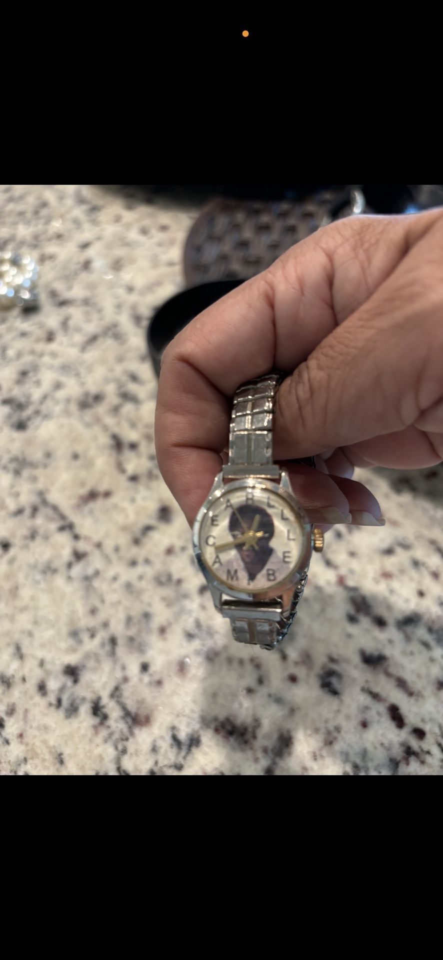 Earl Campbell Watch Old /Vintage