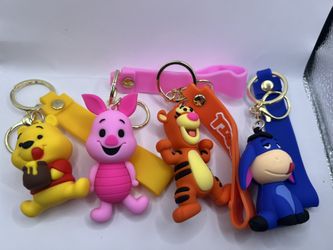 Winnie The Pooh And Friend Key Chain