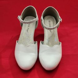 Girls White Dressy Shoes
