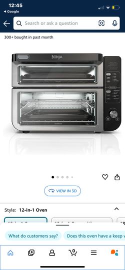 Ninja double oven