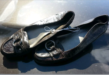 WOMENS MERONA BALLET FLATS LOAFER COMFORT CAREER HEELS SHOES SIZE US 5.5 EU3.5