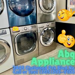 Lg Front Loading Washer & Dryer Set