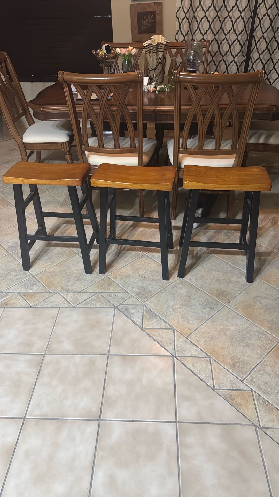 Set of 3 Bar Stools