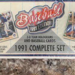 1991 Upper Deck Complete Baseball Card Set Sealed